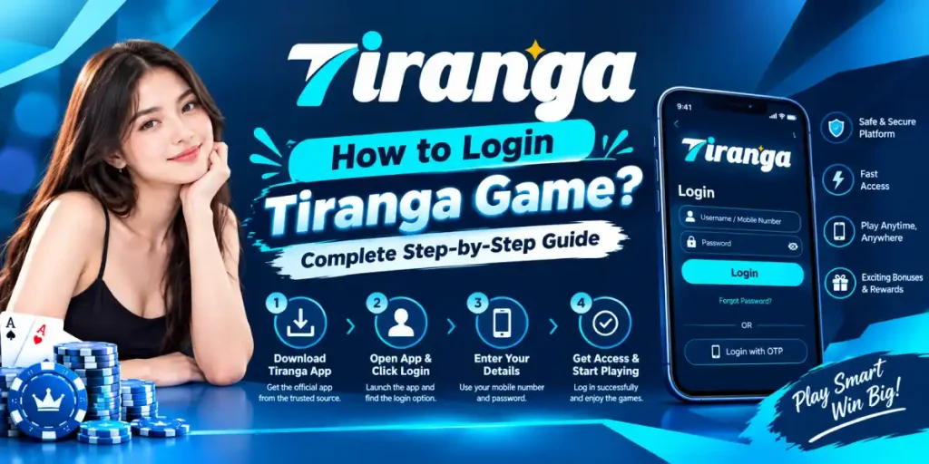 Tiranga Game app login