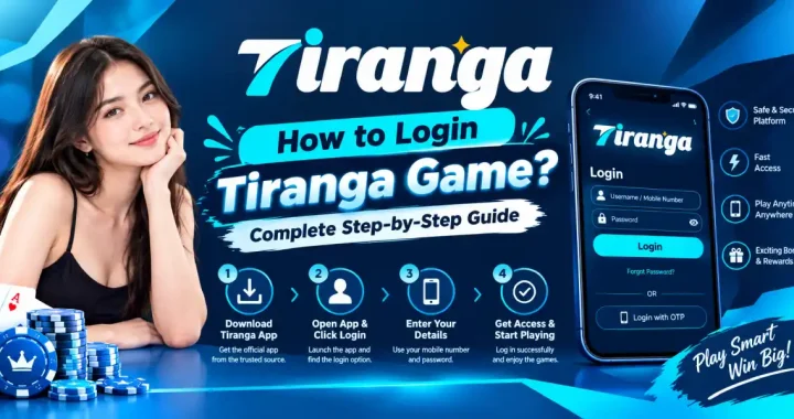 Tiranga Game app login