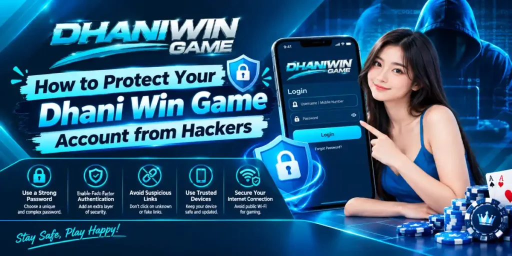 dhani win game acoount protect